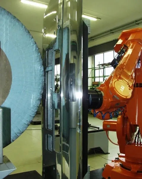 Large Diameter Buffing Wheels for Robotic Buffing Cells