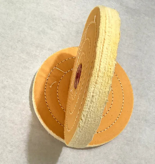 7" X 50 Ply Yellow Jeweler's Buffing Wheel