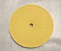 12" X 20 ply Yellow Spiral Sewn Buffing Wheel
