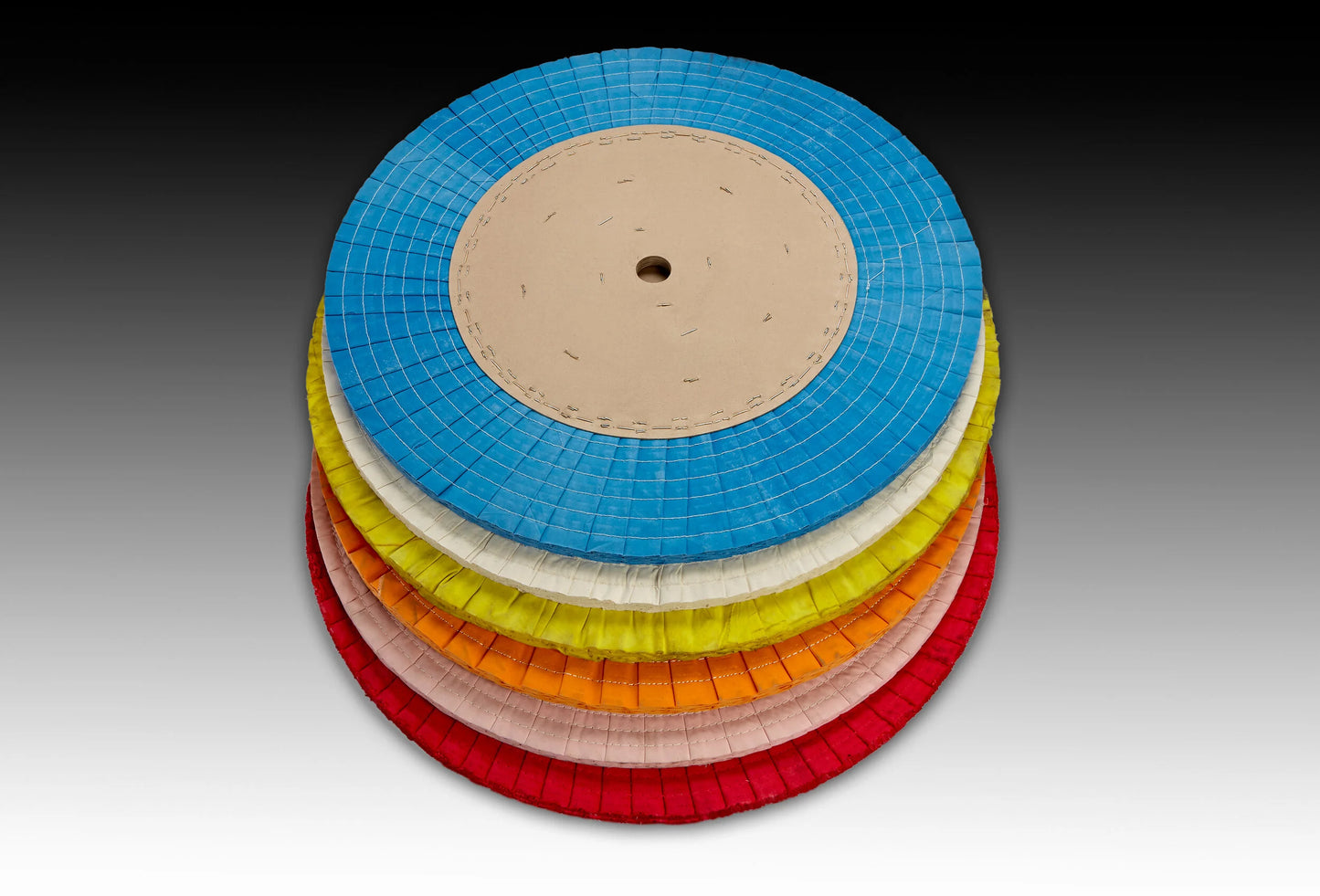 Large Diameter Buffing Wheels for Robotic Buffing Cells