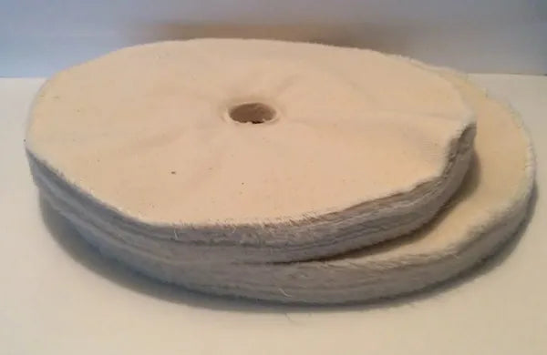 12" Flannel Buffing Wheel, 18 Ply