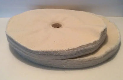 12" Flannel Buffing Wheel, 18 Ply