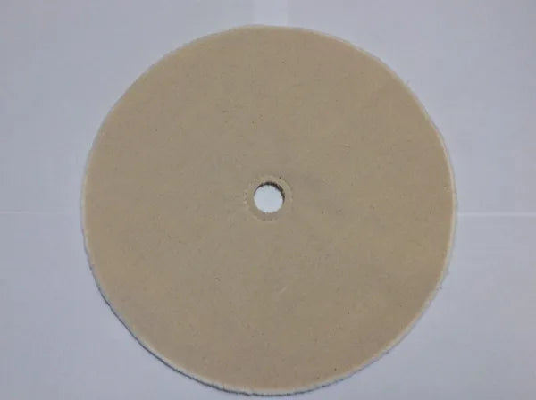 12" x 20 Ply Cotton Buffing Wheel - Full Disc Loose Buff, 1 Row sewn