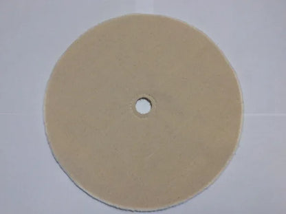 12" x 20 Ply Cotton Buffing Wheel - Full Disc Loose Buff, 1 Row sewn