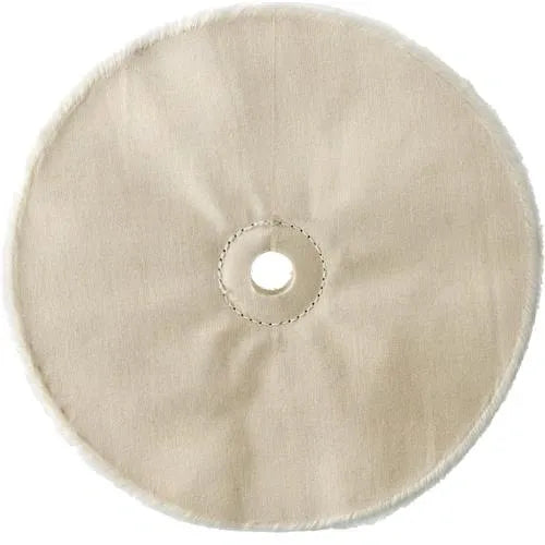 12" x 20 Ply Cotton Buffing Wheel - Full Disc Loose Buff, 1 Row sewn