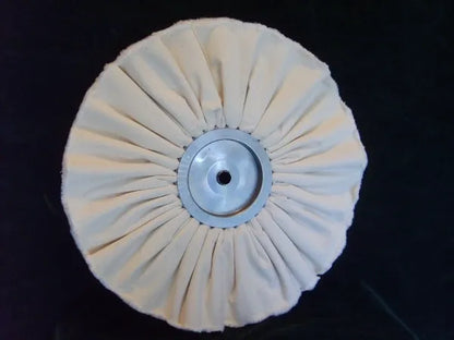 12" All Purpose Cotton Buffing Wheel, 16 Ply
