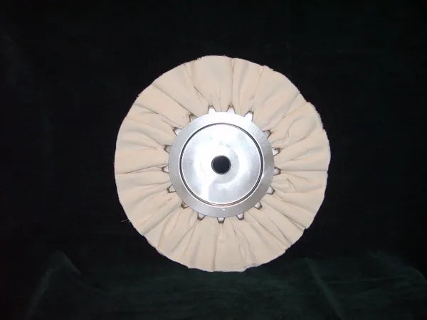 10" x 3" White Airway Buffing Wheel, 16 ply
