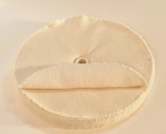14" Flannel Buffing Wheel, 18 Ply (Guitar Buffing Wheel)