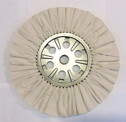 16" x 7" White Airway Buffing Wheel, 16 Ply