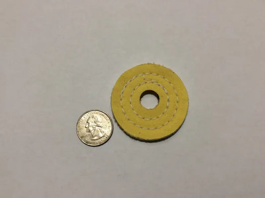 2" X 20 PLY SPIRAL SEWN BUFFING WHEEL - YELLOW