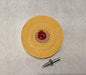 4" X 40 Ply Yellow Jeweler's Buffing Wheel