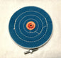 6" X 40 Ply Blue Jeweler's Buffing Wheel