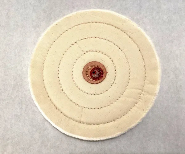 7" X 50 Ply White Jeweler's Buffing Wheel