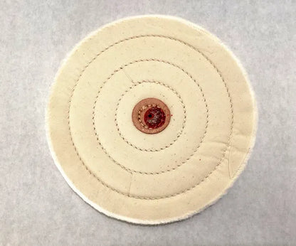 7" X 50 Ply White Jeweler's Buffing Wheel