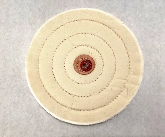 7" X 50 Ply White Jeweler's Buffing Wheel