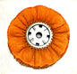 14 x 5 Sisal & Cloth Buffing Wheel - Medium Orange Treatment