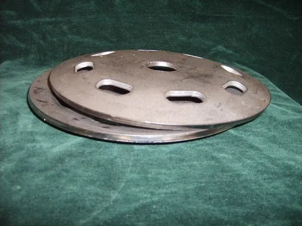 8" End Flanges - Fits all 7" center airway buffing wheels (One Pair)